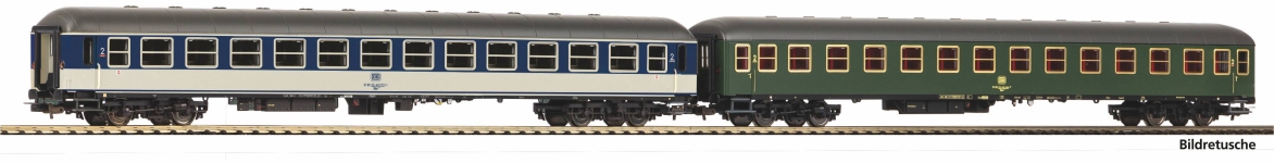 PIKO 28324 - H0 - 2-tlg. Set Personenwagen, DB, Ep. IV